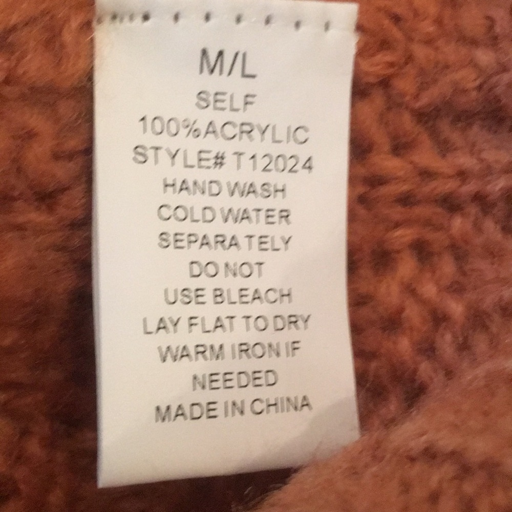 Blue B Cozy Pumpkin Spice Sweater, Chunky Knit ❤️ - Picture 9 of 10